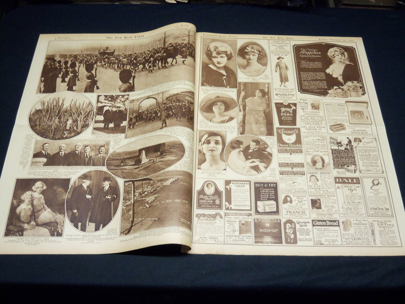 1922 FEBRUARY 26 NEW YORK TIMES PICTURE SECTION - ROYAL WEDDING - NT 8866