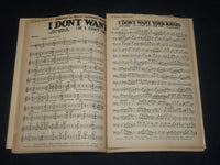 1929 I DON'T WANT YOUR KISSES - SO THIS IS COLLEGE MUSIC FOLIO - J 5663