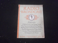 1928 SEPTEMBER RADIO BROADCAST MAGAZINE - NICE COVER, ARTICLES & PHOTOS - B 434Q