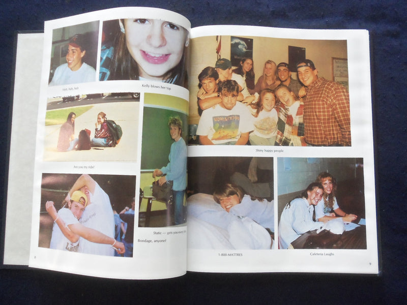 1995 LAKES MOUNTAIN LAKES HIGH SCHOOL YEARBOOK - MOUNTAIN LAKES, NJ - YB 1927H