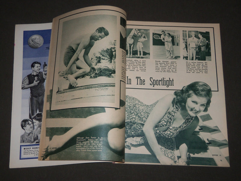 1940 MAY MOVIES MAGAZINE - BETTE DAVIS COVER - GREAT PHOTOS - M 162