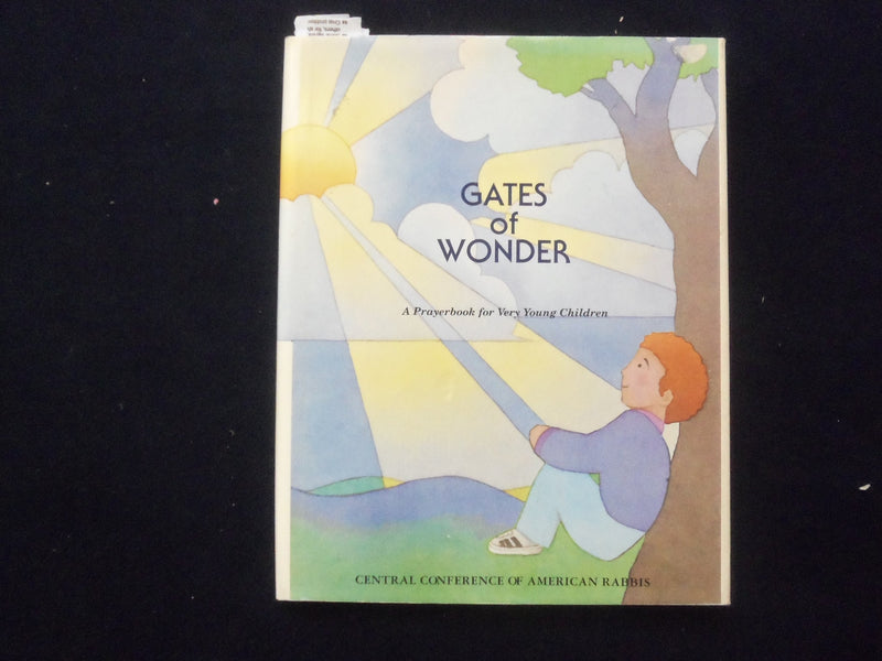 1991 GATES OF WONDER HARDCOVER BOOK - PRAYERBOOK FOR YOUNG CHILDREN - KD 8852