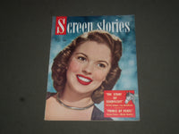 1949 DECEMBER SCREEN STORIES MAGAZINE - SHIRLEY TEMPLE COVER - SP 7504