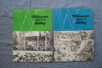 1957-1958 WISCONSIN MAGAZINE OF HISTORY SOFTCOVER BOOKS - LOT 0F 2 - K 715