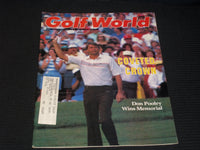 1987 JUNE 5 GOLF WORLD MAGAZINE - DON POOLEY FRONT COVER - E 5515A