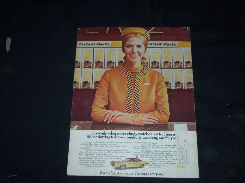 1970 APRIL SHOW MAGAZINE - NICE COVER, PHOTOS & ARTICLES - B 90