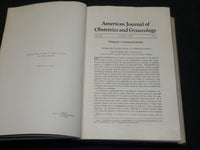 1935 JANUARY-JUNE AMERICAN JOURNAL OF OBSTETRICS & GYNECOLOGY VOLUME - KD 5912