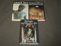 1964 PRAEGER PUBLISHING ART BOOKS LOT OF 3 - GREAT ART PRINTS - KD 814