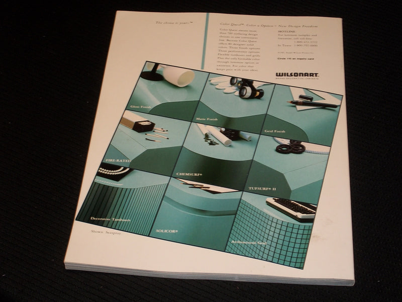 1985 AUGUST ARCHITECTURAL RECORD MAGAZINE - RESEARCH LIBRARIES COVER - E 996