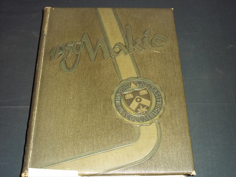 1950 MAKIO THE OHIO STATE UNIVERSITY YEARBOOK - ROSE BOWL WIN FOOTBALL - YB 1738