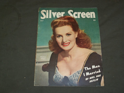 1948 MAY SILVER SCREEN MAGAZINE - MAUREEN O'HARA COVER - M 151