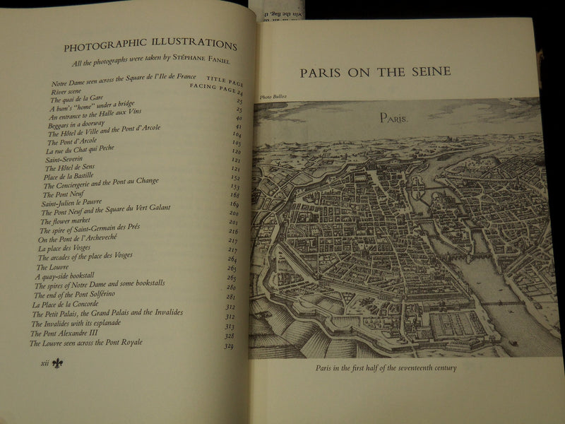 1962 PARIS ON THE SEINE HARDCOVER BOOK BY BLAKE EHRLICH - KD 2771P
