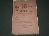 1884 JANUARY THE BAY STATE MONTHLY MASSACHUSETTS MAGAZINE VOL. 1 NO. 1 - J 5277