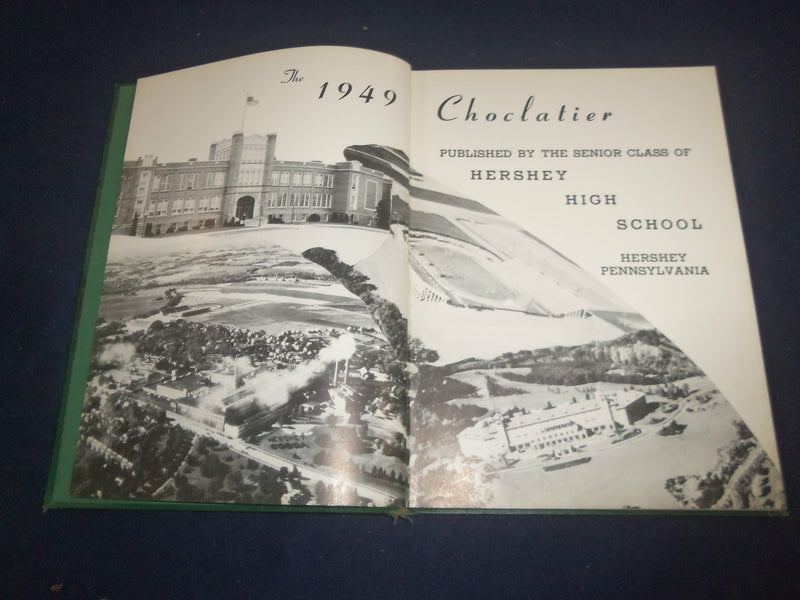 1949 CHOCLATIER HERSHEY HIGH SCHOOL YEARBOOK - HERSHEY, PENNSYLVANIA - YB 2410