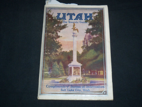 1930'S UTAH THE TOURISTS' GUIDE BOOK - SOFTCOVER - J 8197