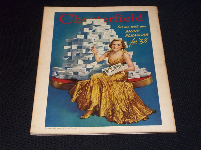 1938 FEBRUARY SCREEN BOOK MAGAZINE - MYRNA LOY FRONT COVER - E 16392