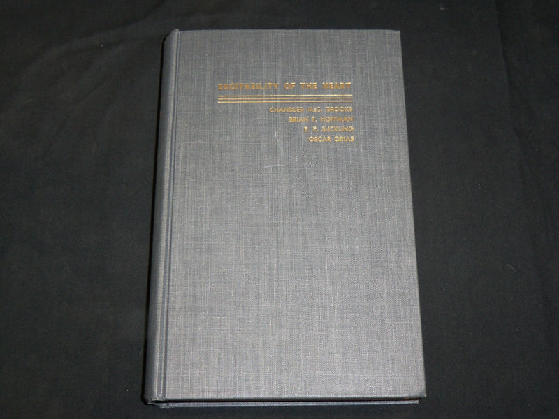 1955 EXCITABILITY OF THE HEART BOOK BY BROOKS - HOFFMAN & SUCKLING - KD 2761R