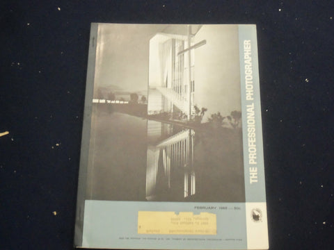 1965 FEBRUARY THE PROFESSIONAL PHOTOGRAPHER - PHOTOS, ARTICLES & ADS - ST 6641
