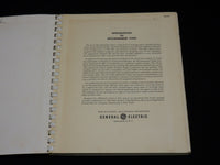 1950'S GENERAL ELECTRIC - KENRAD ELECTRONIC TUBES SOFTCOVER CATALOGUE - KD 4851C