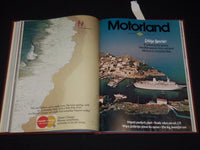 1976 JANUARY-DECEMBER THE MOTOR LAND MAGAZINE BOUND VOLUME - 6 ISSUES - KD 704Y