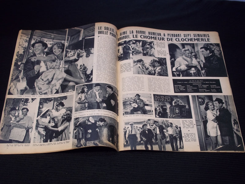 1957 DECEMBER 5 CINEMONDE MAGAZINE - MICHELE MERCIER COVER - E 24805