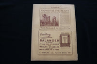 1922 NOVEMBER 4 THE CHEMICAL AGE MAGAZINE - R.W. GREEFF & CO. COVER - SP 4924S