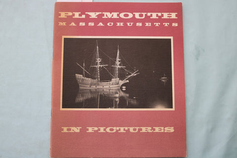 1958 PLYMOUTH MASSACHUSETTS IN PICTURES SOFTCOVER BOOK - K 3423