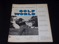 1966 MARCH 18 GOLF WORLD MAGAZINE - PHIL RODGERS FRONT COVER - E 7268