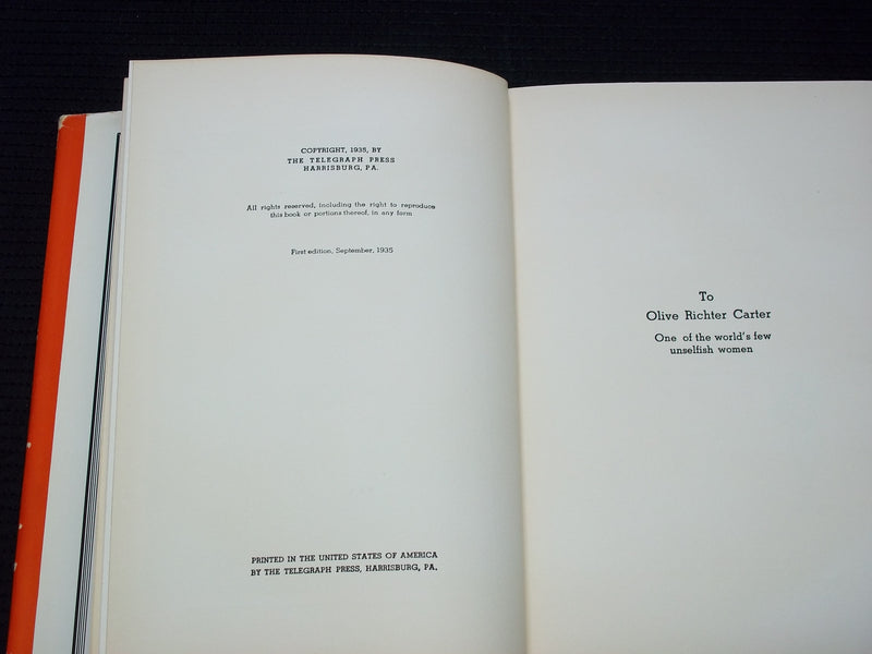 1935 BLACK SHIRT BLACK SKIN HARDCOVER BOOK BY BOAKE CARTER - KD 7596