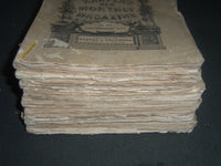 1877 HARPER'S MONTHLY MAGAZINE LOT OF 8 ISSUES - NICE ILLUSTRATIONS- WR 503