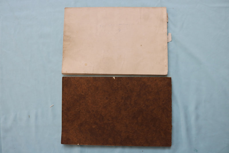 1911-1913 THE POW-WOW CALDWELL HIGH SCHOOL YEARBOOK - IDAHO - LOT OF 2 - K 2580