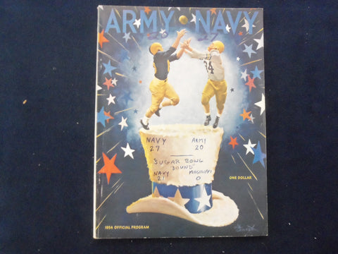 1954 NOVEMBER 27 ARMY-NAVY FOOTBALL PROGRAM-MUNICIPAL STADIUM PHILADELPHIA-K 124
