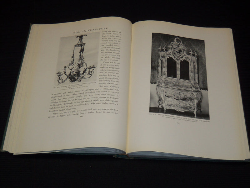 1918-1919 A HISTORY OF ITALIAN FURNITURE BY WILLIAM M. ODUM VOLUME 1 & 2 - #18