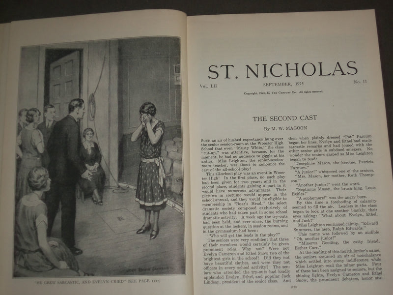 1925 SEPTEMBER ST. NICHOLAS MAGAZINE - ILLUSTRATIONS, STORIES & ADS - B 4644