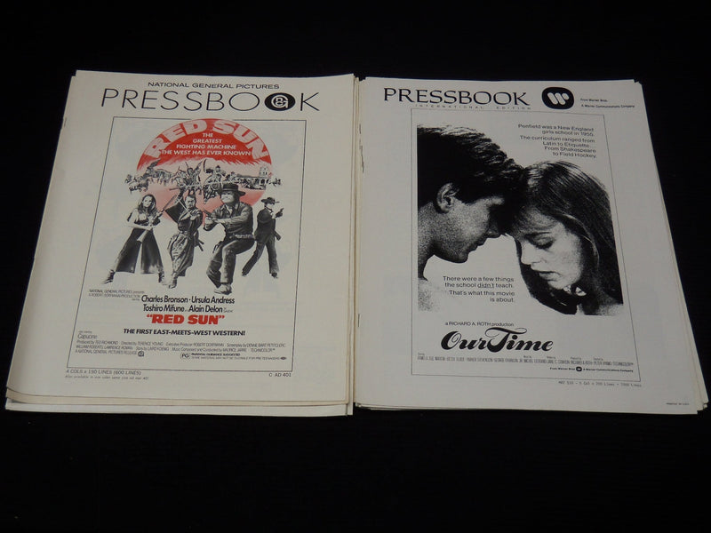 1970'S WARNER BROS. MOVIE PRESSBOOK LOT OF 20 - O 3813