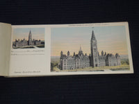 1930'S A DIARY POST CARD BOOK OF OTTAWA CANADA - 9 POSTCARDS - J 7292