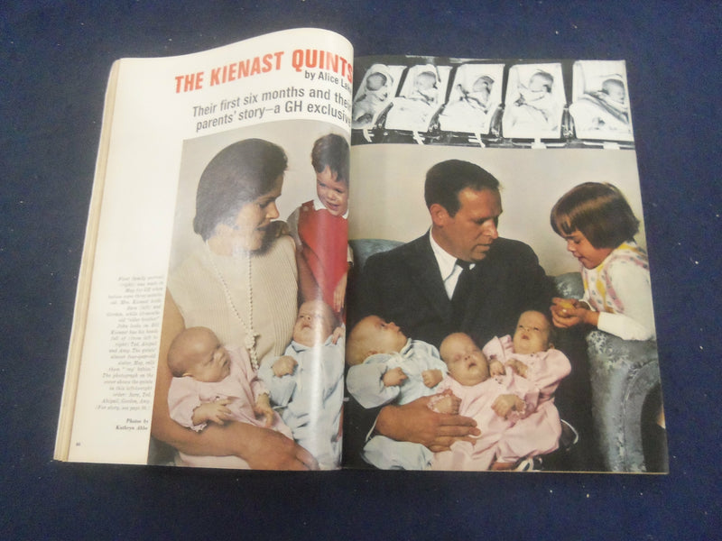 1970 SEPTEMBER GOOD HOUSEKEEPING MAGAZINE - THE KIENAST QUINTS - F 252B