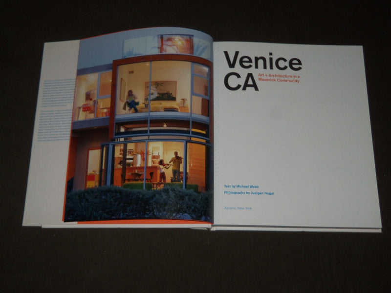 2007 VENICE CA ART & ARCHITECTURE MAVERICK COMMUNITY BOOK - GREAT PHOTOS - D 82