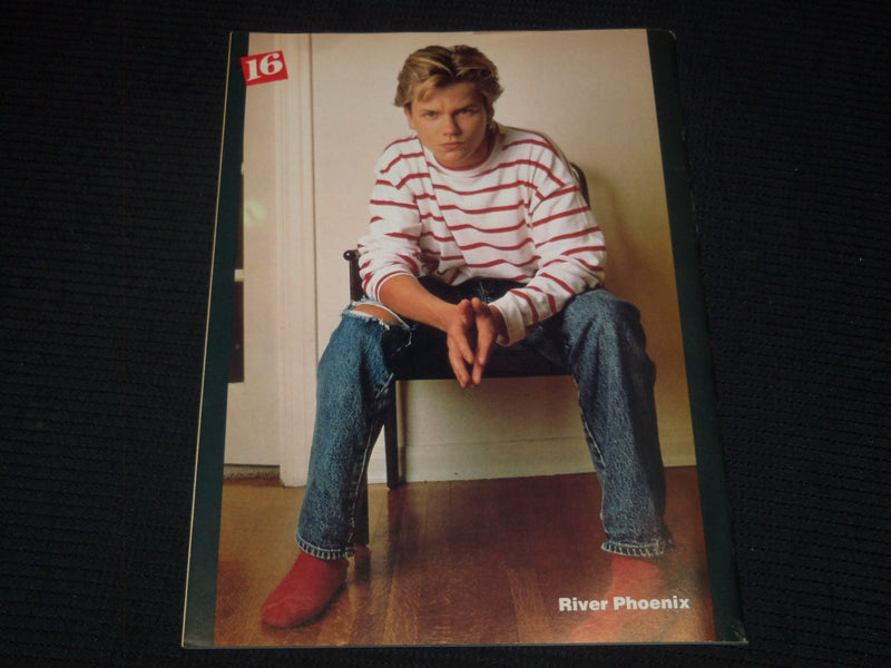 1987 NOVEMBER 16 MAGAZINE - KIRK CAMERON & RIVER PHOENIX COVER - E 14903