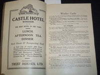 1920 OXLEY'S SIX PENNY GUIDE TO WINDSOR BOOK - ILLUSTRATED - J 9536