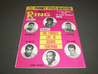 1973 OCTOBER THE RING MAGAZINE - THE PRIVATE LIFE OF GEORGE FOREMAN - SP 5318