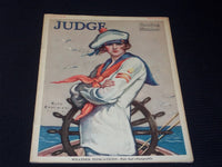 1925 JUNE 6 JUDGE MAGAZINE - BOATING NUMBER FRONT COVER - E 4753