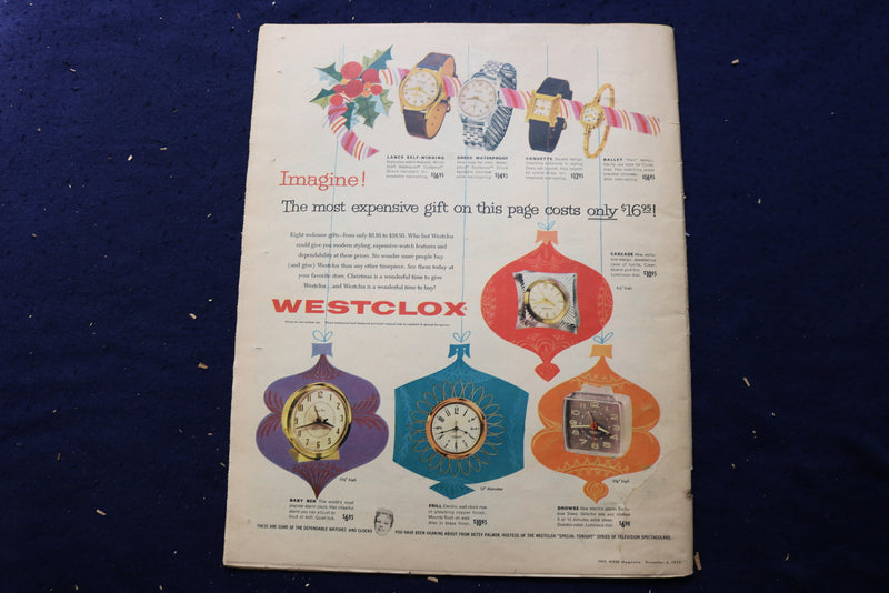 1959 DECEMBER 6 THIS WEEK MAGAZINE - YVETTE MIMIEUX COVER - E 22921