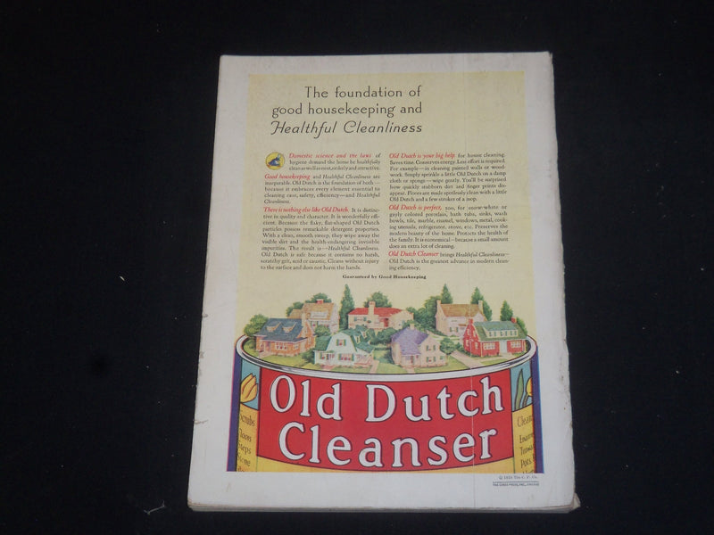 1929 APRIL GOOD HOUSEKEEPING MAGAZINE - JESSIE WILCOX SMITH COVER - SP 6719
