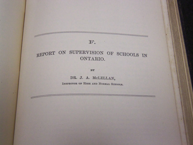 1882 45TH REPORT OF BOARD OF EDUCATION FOR MASSACHUSETTS 1880-1881 - KD 1143