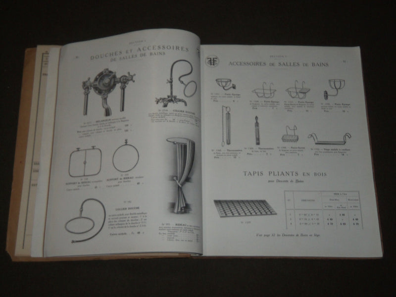 1920 FAVRE FRÈRES APPAREILS SANITAIRES FRENCH CATALOGUE - FR 736