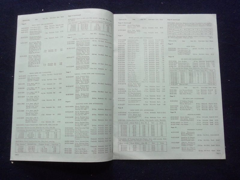 1949-1950 MONTGOMERY WARD POWR-KRAFT POWER TOOL AND WELDING CATALOG - J 8483