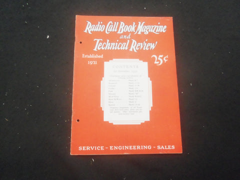 1931 DECEMBER RADIO CALL BOOK MAGAZINE AND TECHNICAL REVIEW - B 432W