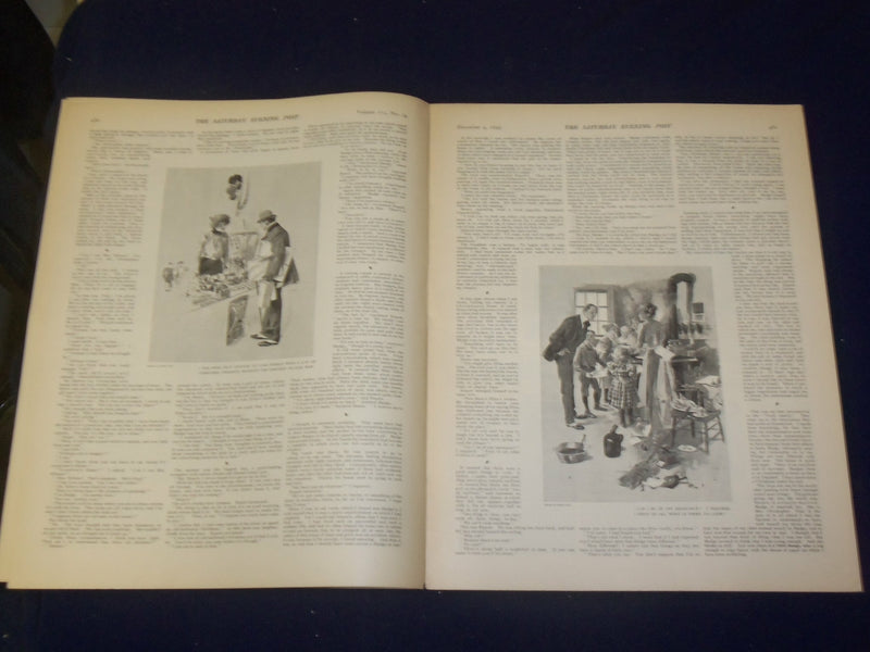 1899 DEC 9 THE SATURDAY EVENING POST MAGAZINE - ROWS IN CONGRESS - B 6724