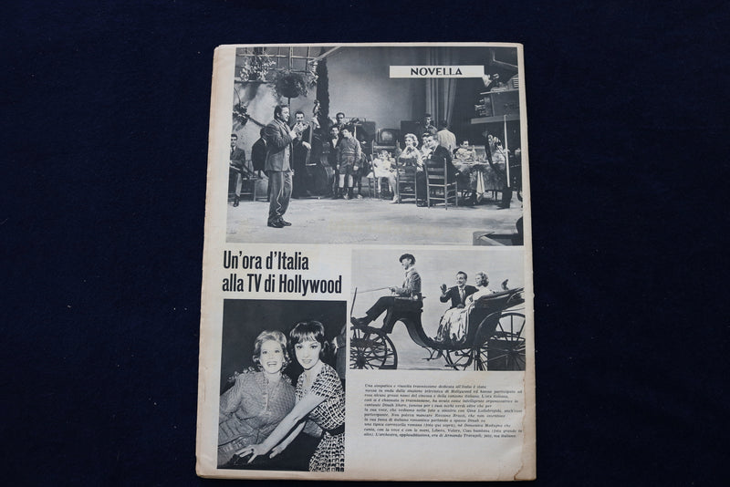 1960 FEBRUARY 28 NOVELLA MAGAZINE - GLENN FORD COVER - ITALIAN - E 23859